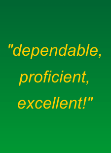 Dependable proficient service